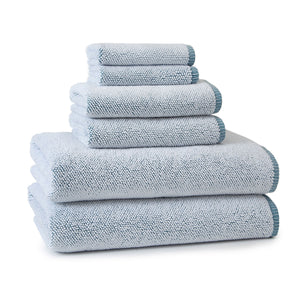 Assisi Textured Towels Aqua (Assisi)
