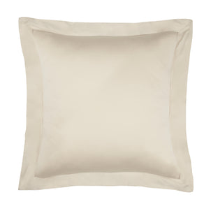 Bamboo Sateen Sham Set of 2 Bisque|2 Euro Shams