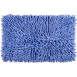 Cotton Chenille Bath Rugs Blue (bambini Rug)