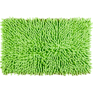 Cotton Chenille Bath Rugs Green (jungle)