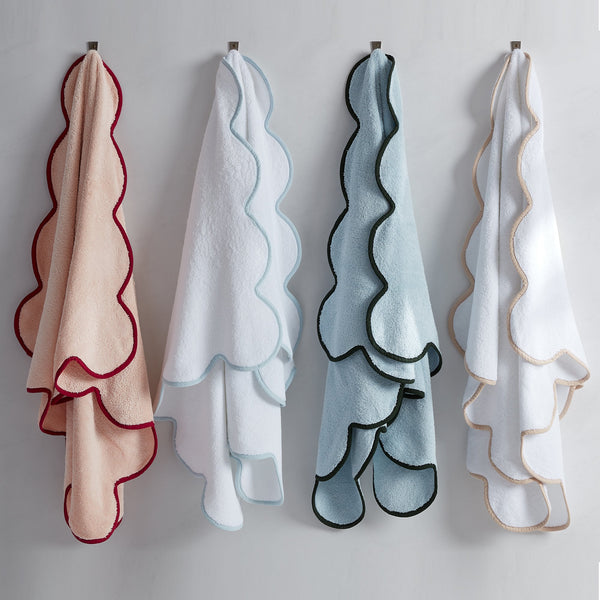 Chairish Hand Towels (Blue & Forest Green)