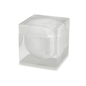 Ducale Bath Accessories White|Cotton Jar