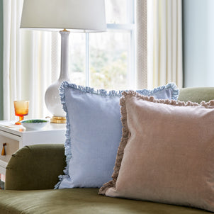 Wellesley Velvet Throw Pillow Covers 20 x 20