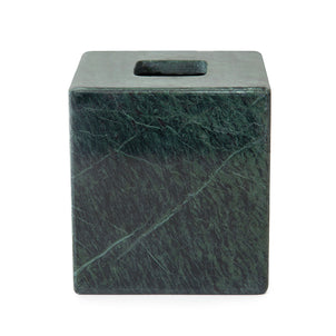 Esmeralda Marble Bath Accessories Green (Esmeralda)|Tissue Holder