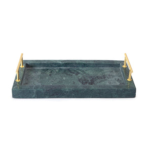 Esmeralda Marble Bath Accessories Green (Esmeralda)|Tray