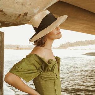 Freya Gardenia Hat Natural/Black