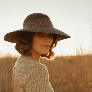 Freya Hibiscus Visor Wine