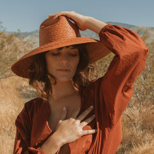 Freya Redwood Hat Brick (Hats)