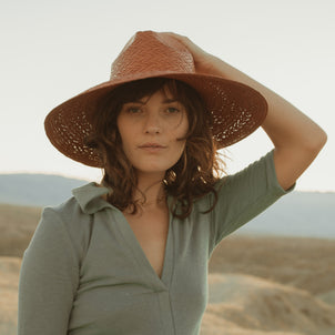 Freya Redwood Hat Brick (Hats)