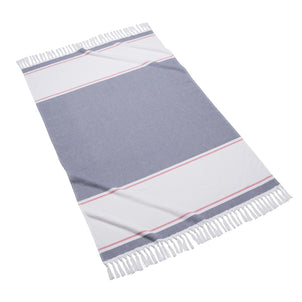 Glendale Fouta Beach Towels Navy|customizer