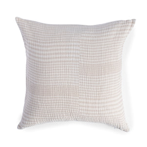Granada Pillow Cover White / Taupe (granada)|20"x 20"