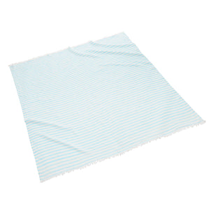 Holbox Linen Beach Blankets aqua (holbox)