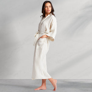 Holbox Linen Robe Linen