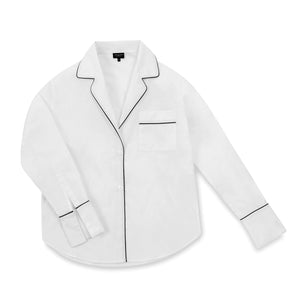 Wear Me Always Pajama Top White|customizer