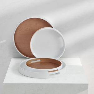 Round Lacca Nesting Trays Round Lacca Nesting Trays