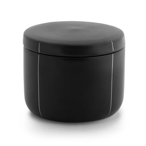 Nero Bath Accessories Black|Cotton Jar