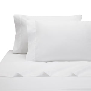 300-Thread-Count Sateen Pillowcase Set of 2 White|King