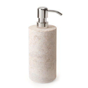 Limestone Bath Accessories Beige|Lotion Dispenser