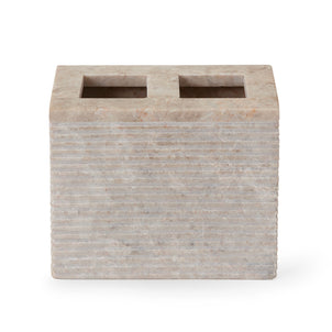 Limestone Bath Accessories Beige|Toothbrush Holder