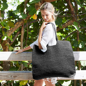 Minka Beach Bag Black