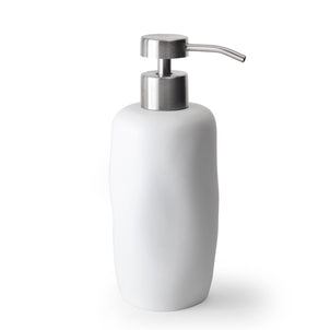 Montecito Bath Accessories White|Lotion Dispenser