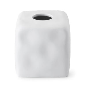 Montecito Bath Accessories White|Tissue Holder