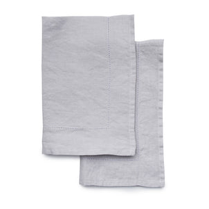Linen Napkins - Set of 2 Pale Grey (tabletop)|customizer