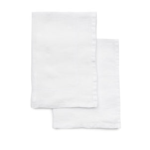Linen Napkins - Set of 2 white|customizer