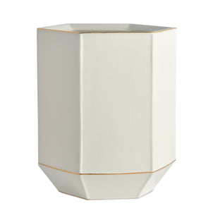 St. Honore Bath Accessories White|Waste Basket