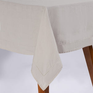 Linen Tablecloth Taupe (tabletop)