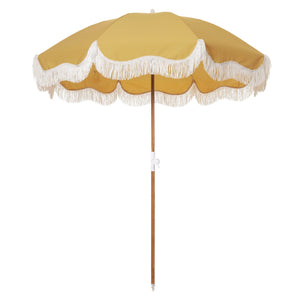 Business & Pleasure Co. The Holiday Beach Umbrella - Vintage Gold Vintage Gold