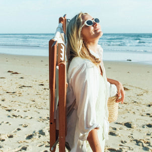 Business & Pleasure Co. The Tommy Chair - Antique White Antique White