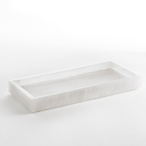 Alabaster Bath Accessories White|Tray