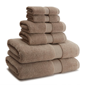 Atelier 800-Gram Towels Marble Tan