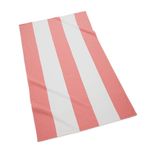 Block Stripe Fouta Beach Towels Coral|customizer