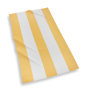 Block Stripe Fouta Beach Towels Yellow|customizer