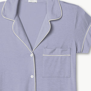 Eberjey Gisele Short PJ Set Light Orchid / Ivory|customizer