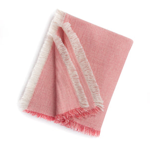 Brentwood Cotton-Wool Throw Blush (Brentwood)