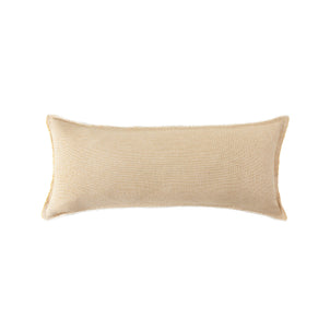 Brentwood Cotton-Wool Throw Pillow Covers Mustard (Brentwood)|14" x 36"