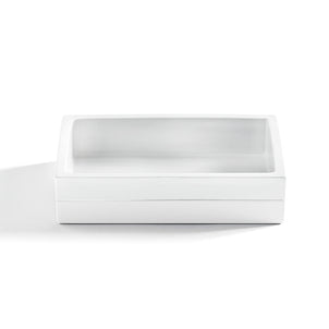 Cabana White Bath Accessories White|Soap Dish