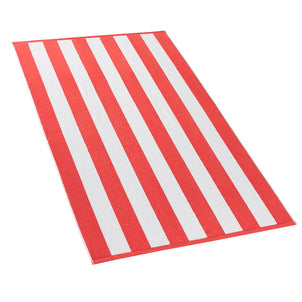 Cabana Stripe Beach Towels Coral (Cabana)|customizer
