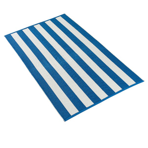Cabana Stripe Beach Towels Royal Blue