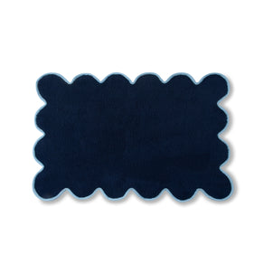 Chairish Bath Mats Navy / Powder Blue|Customizer