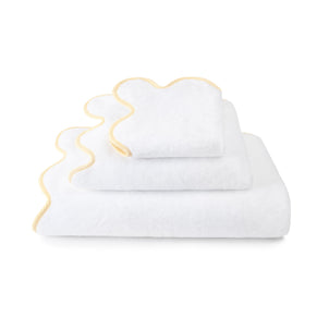 Chairish Towels White / Yellow