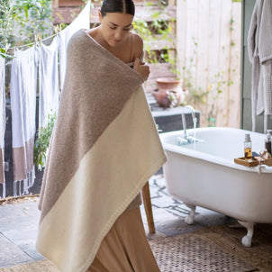 Alpaca throw on sale
