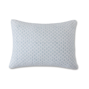 Iris Block Shams Slate|1 Standard Sham