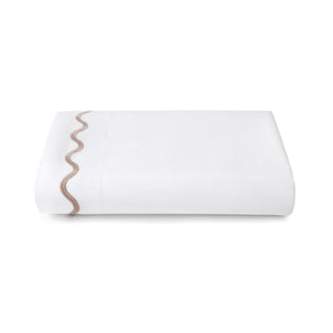 Ripple Flat Sheet Taupe|Queen