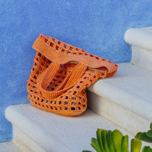 Farmer's Market Tote Papaya|Mini