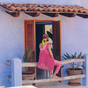 Farmer's Market Tote Rosato|Jumbo