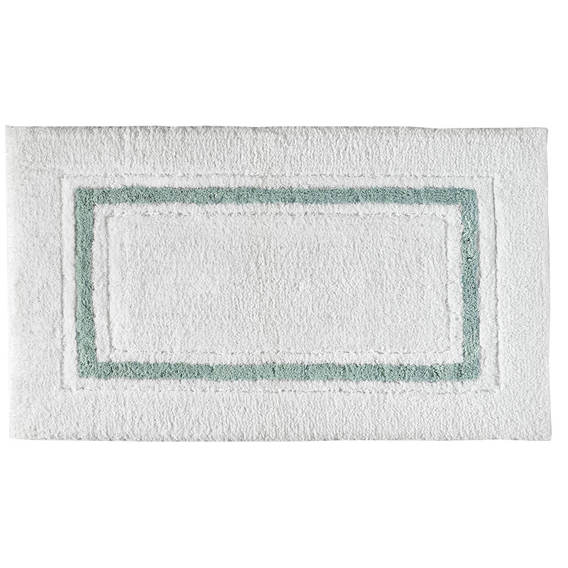 Turkish Cotton Bath Mat - White, Size 20 in. x 36 in. | The Company Store